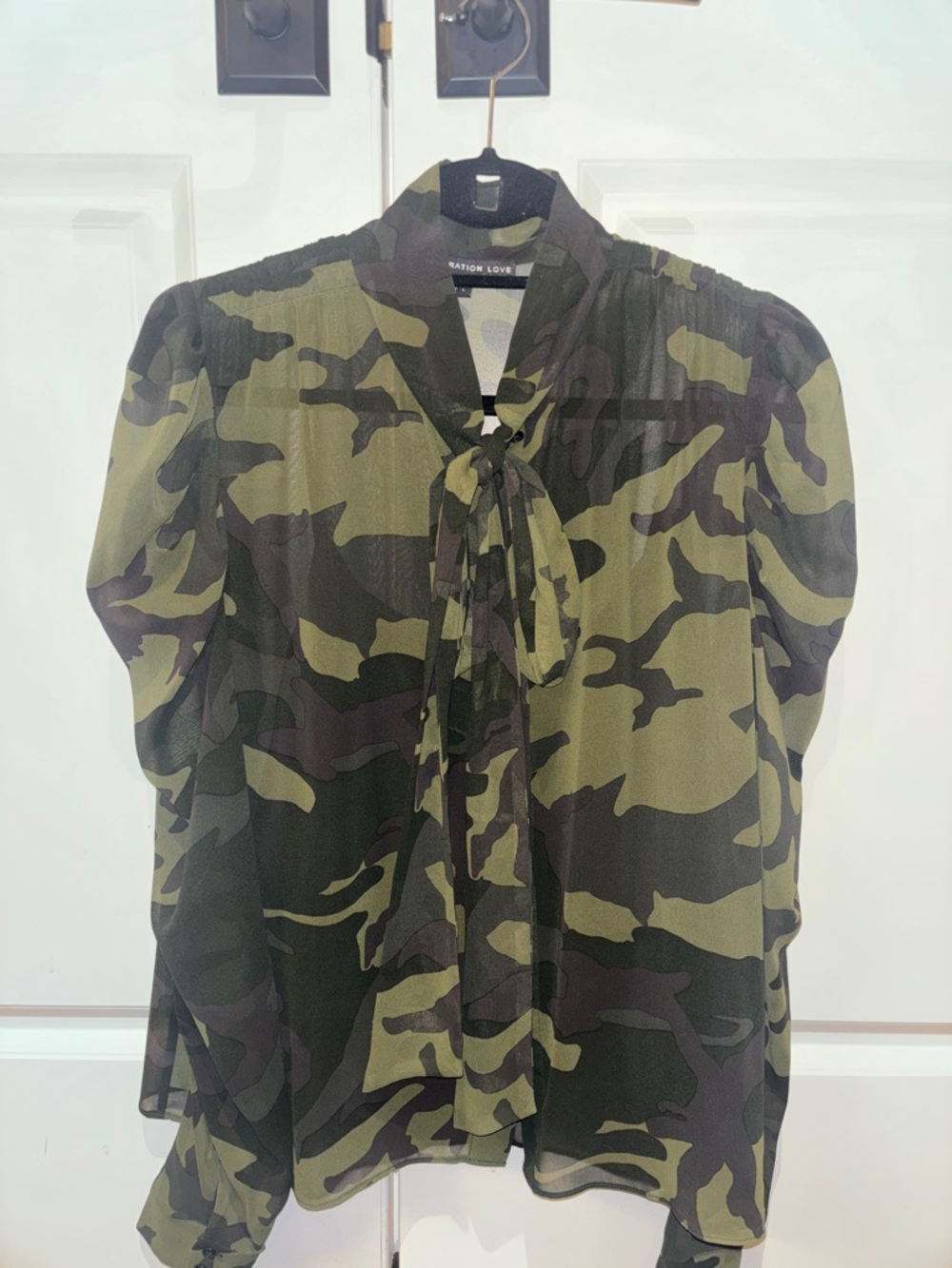 Generation Love Camouflage Blouse
